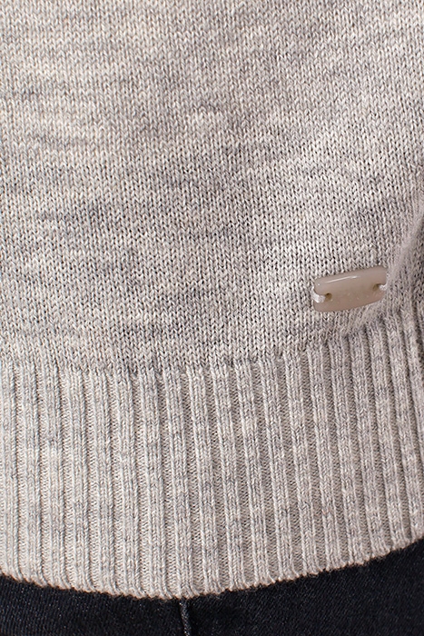 V-NECK PONCHO GREY 7