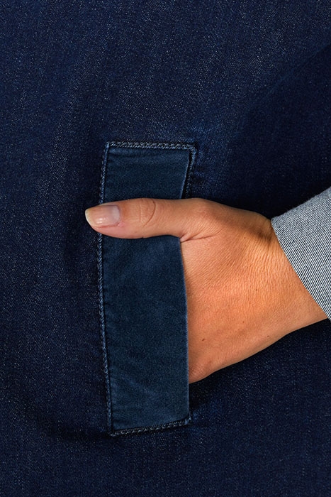 FANCY JEANS JACKET BLUE 5