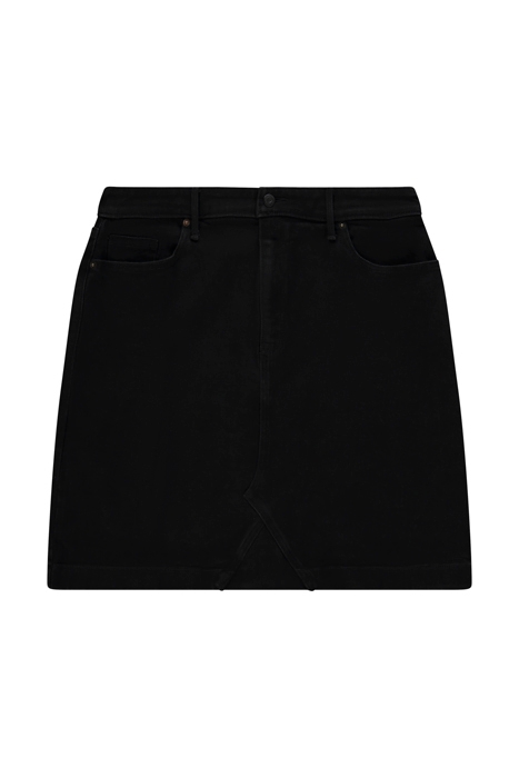 AVA DENIM SKIRT WASHED BLACK 1