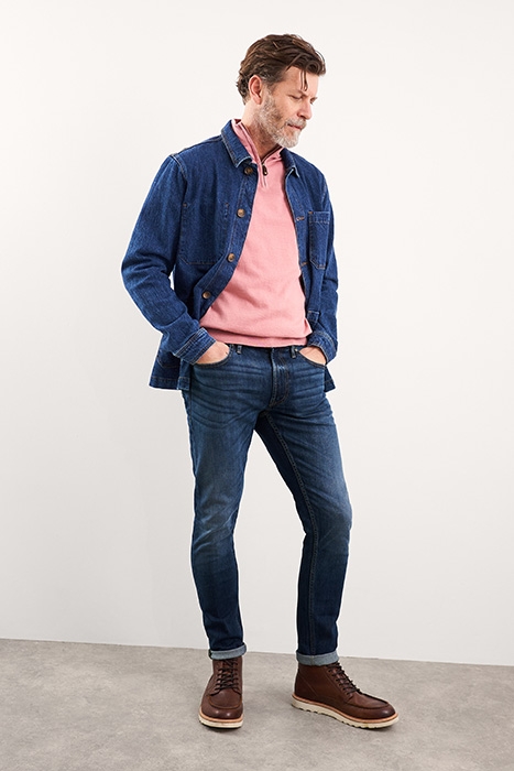 HARWOOD SLIM JEAN MID DENIM 4