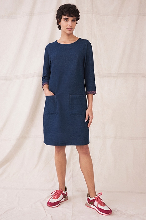 SASHA SHIFT DRE MID DENIM 2