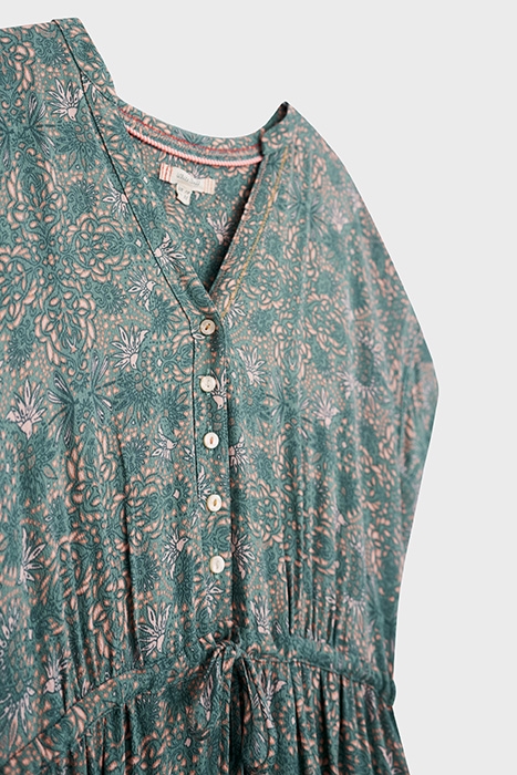 RIA SHIRT DRE TEAL 5