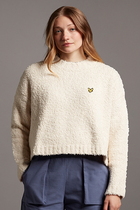 BOUCLE JUMPER VANILLA 1