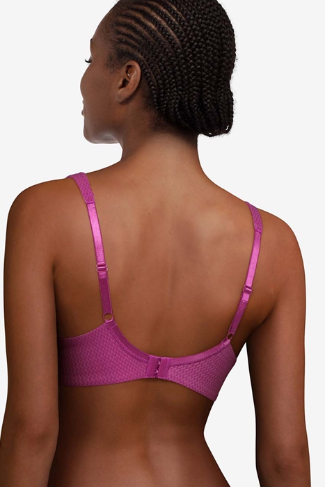 LI BRA T-SHIRT LINDSEY WAVE TYRIAN PINK 3