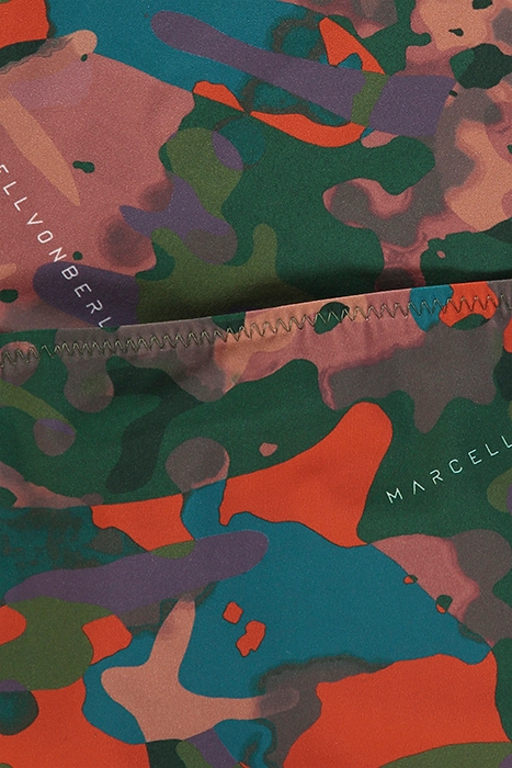 WOMEN‘S TWO PIECE SPORTY SWIMMING SET CAMOU PRINT 3