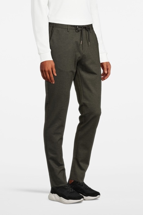 TAPERED JOGGER MINI PATTERN SWEAT DARK ARMY 4