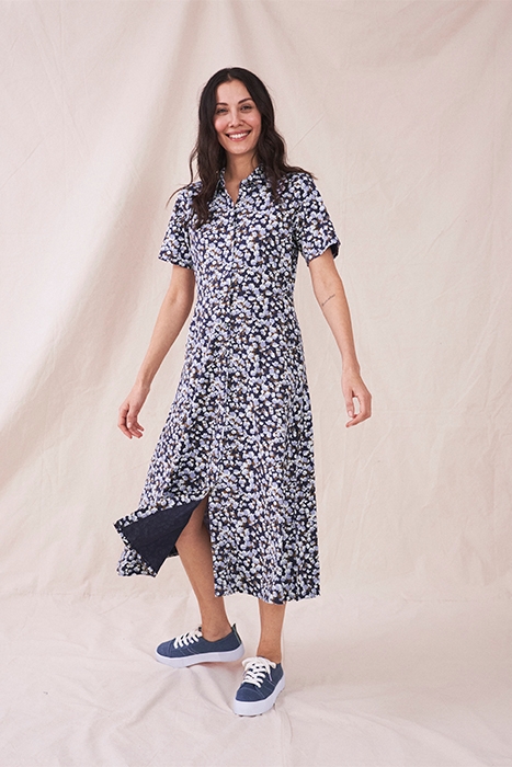 RUA JERSEY SHIRT DRE PURPLE PRINT 2