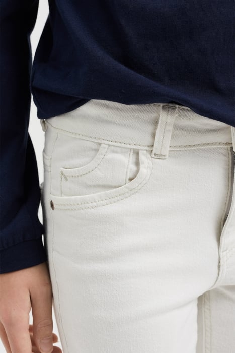 MEISJES SUPER SKINNY FIT JEANS MET STRETCH WHITE 4