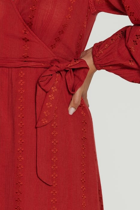 LADIES NAIROBI DRESS CLOVER STRIPE 8