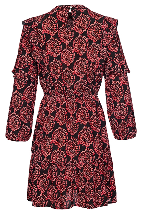 LADIES MONTEVIDEO DRESS PEACOCK LEAF 3