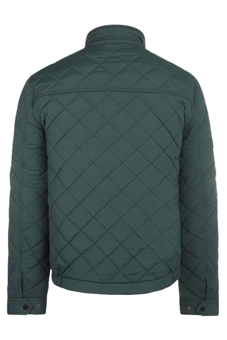 QUILTED NYLON BOMBER SEA MOSS 4