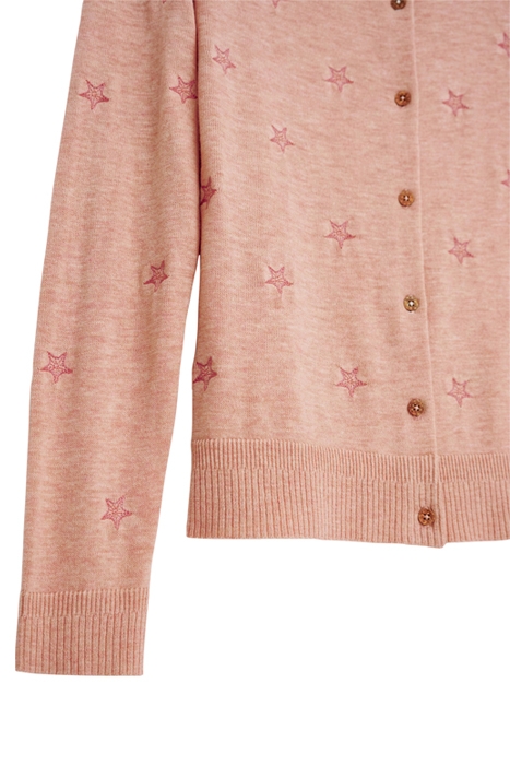 LULU EMBROIDERED CARDI PINK 5