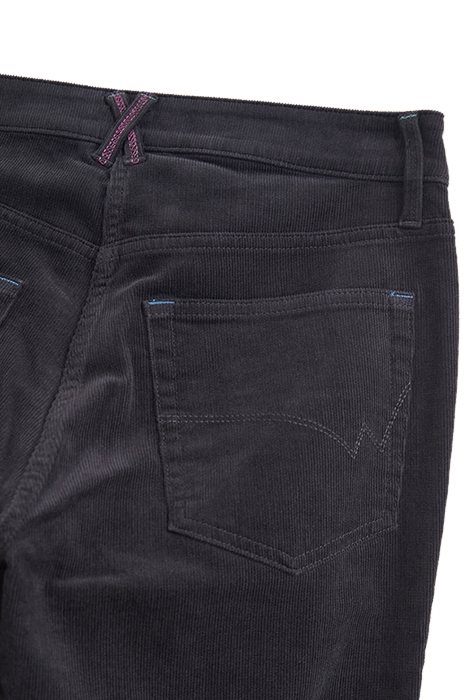 BROOKE STRAIGHT CORD TROUSER DARK GREY 5