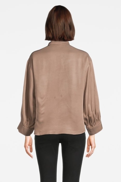 SHIRT JACKET ARLINA SMOKED TRUFFLE 3