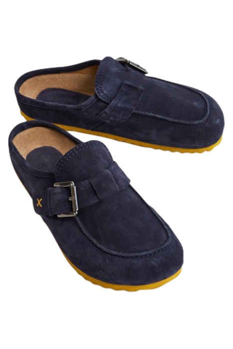 BACKLE SUEDE FOOTBED DARK NAVY 2