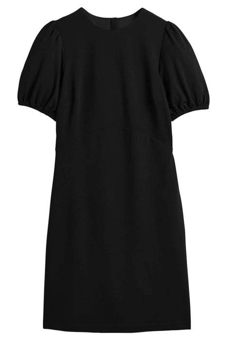 CUT OUT JERSEY MINI DRESS BLK 6