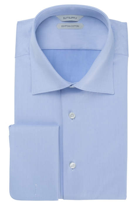 Light Blue Twill Slim Fit Shirt 1