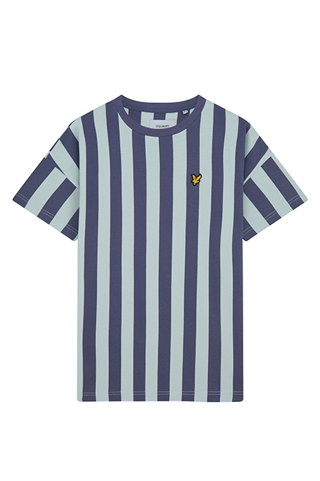 VERTICAL STRIPED T-SHIRT NIGHTSHADE BLUE 4