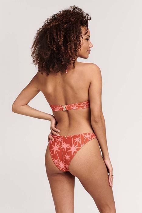 LADIES JOAN BIKINI SET VACATION PALM SPICE ROUTE BROWN 2