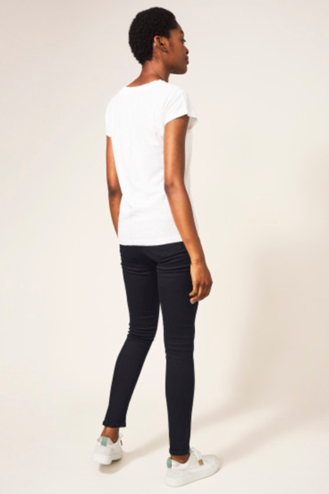 AMELIA SKINNY JEANS BLACK DENIM 2