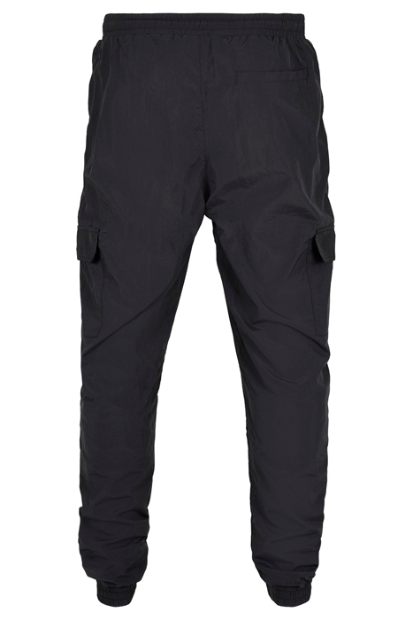 CARGO NYLON TRACK PANTS BLACK 8