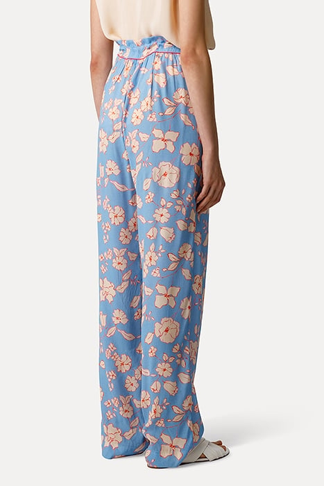 "TRUE COLORS" PRINT VISCOSE CREPE DE CHINE JOGGING MOJITO 3