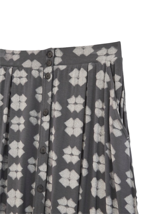 AMELIA ECO VERO JERSEY SKIRT GREY 4