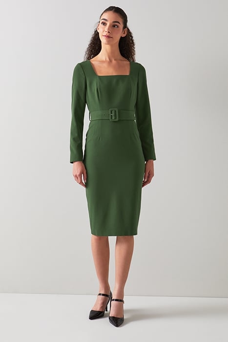 CARRINGTO MIDI DRESS FOREST 2