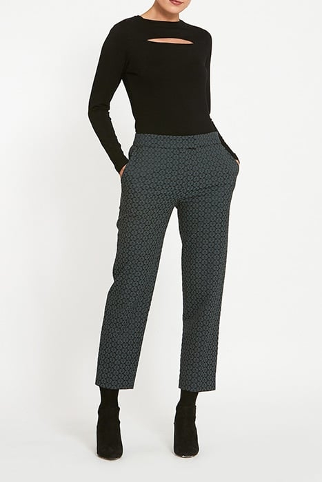 JILL GREY JACQUARD PANTS 4