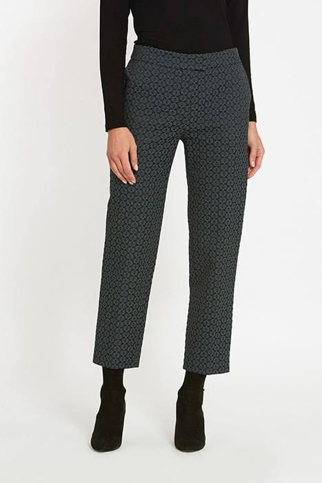 JILL GREY JACQUARD PANTS 2
