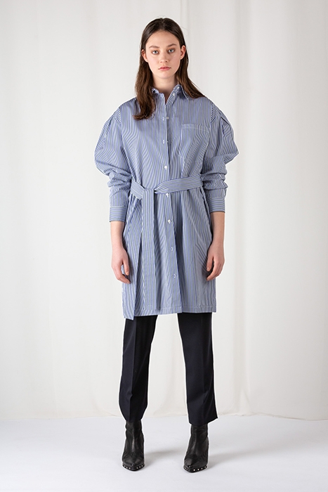 DOUBLE POCKET DRESS ARMY WHITE I 1