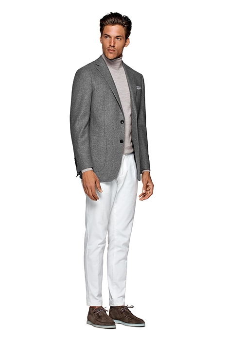LIGHT GREY HAVANA BLAZER 5