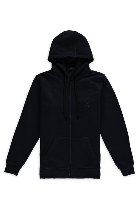 ASPACT ZIPPER HOODIE NAVY 1