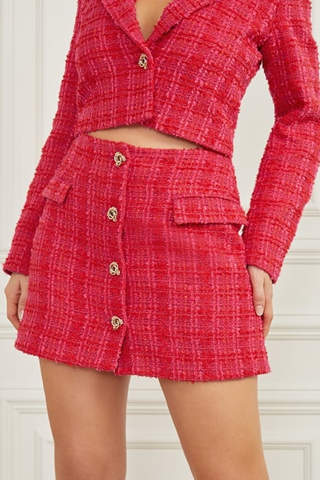 LAUREL SKIRT JELOUS PINK TWEED 5