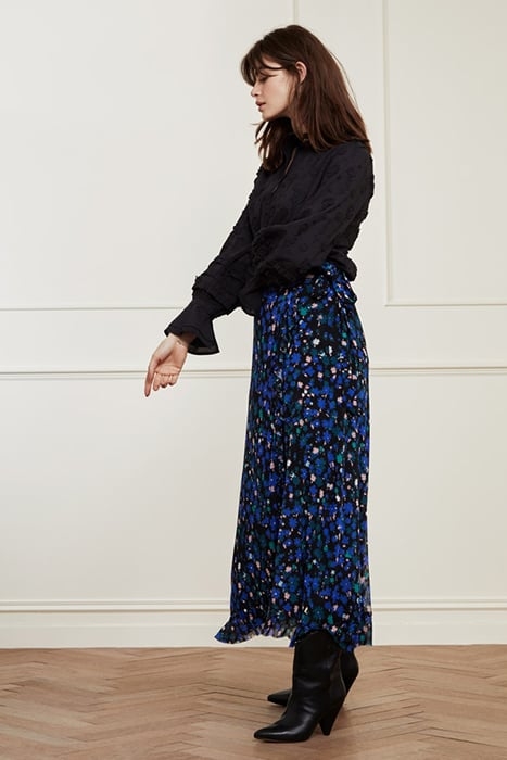 BOBO FRILL SKIRT BLACK/MINT 3