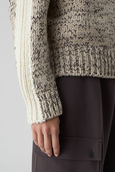 CREW LONG SLEEVE KNITS NUDE 3