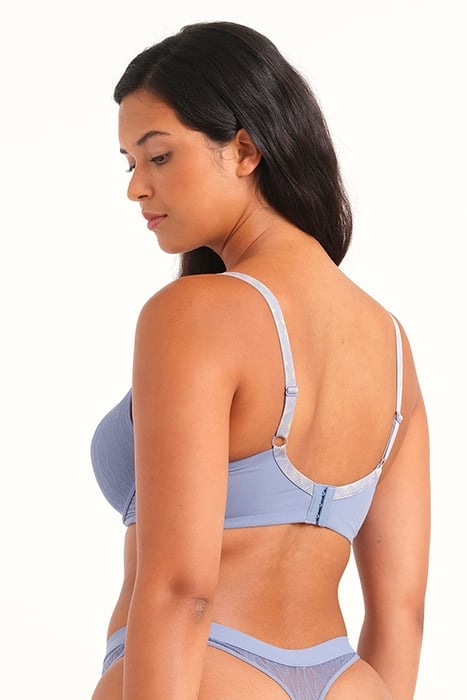 CO BRA TSHIRT LINDSEY BUTTON LACE MIST 3