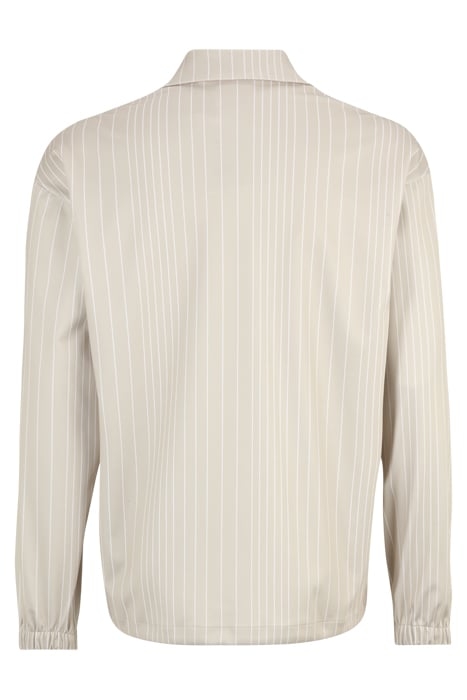 TAARSTEDT STRIPED TRACK JACKET FIELDS OF RYE/ANTIQUE WHITE I 2