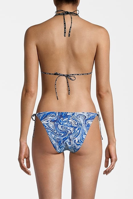 SIBU AOP TRIANGLE BIKINI BLUE ACRYLIC AOP 3