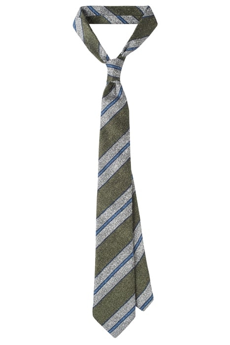 TIE STRIPE GREEN 1