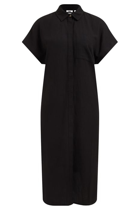 DRESS MID LENGTH BLACK 1