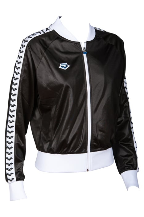 W RELAX IV TEAM JACKET SHINY BLACK WHITE BLACK 6