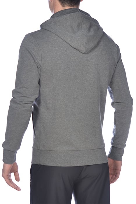 M STRETCH HOODED F/Z JACKET DARK GREY MELANGE 7