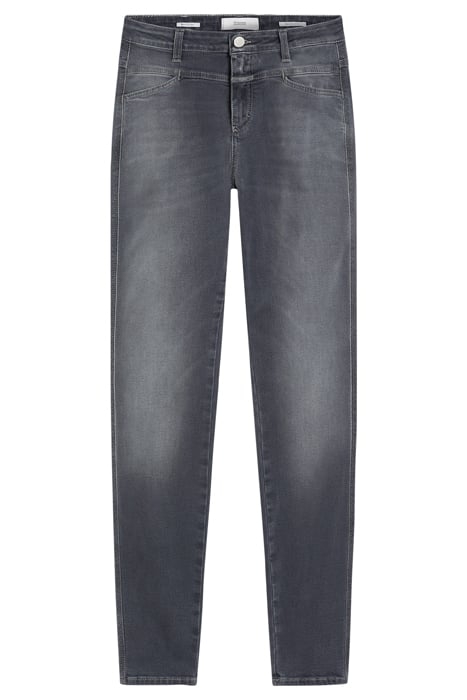 WOMEN SKINNY PUSHER JEANS MID GREY 6