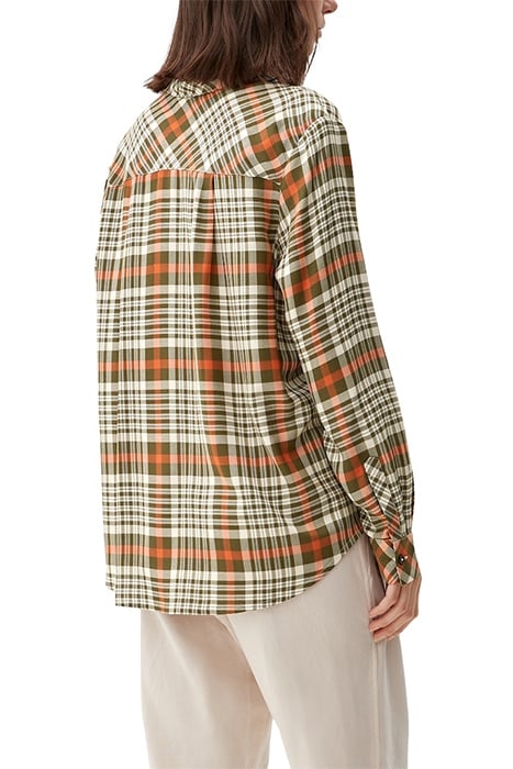 BLOUSES LONGSLEEVE GREEN CHECK 3