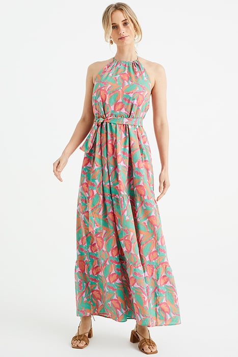 DRESS MAXI MULTI-COLOURED 2