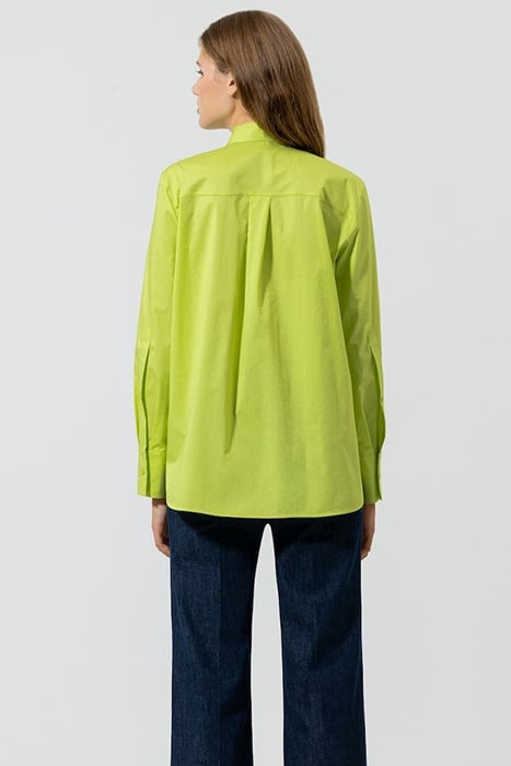 GABARDINE-HEMDBLUSE LIME 2