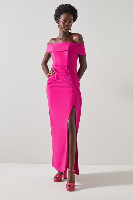 RAMPLING MAXI DRESS MAGENTA 1