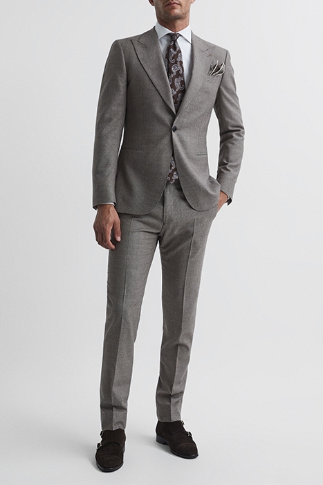 CHEWTON SUIT PANTS BROWN 3