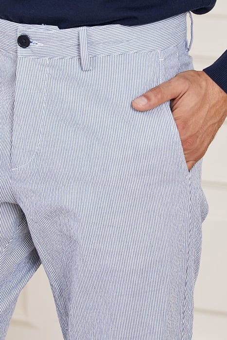 MARCIANO BY GUESS BEN URBAN CHINO BLUE AND WHITE 4